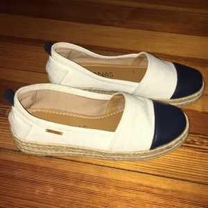 Kaanas Espadrille Flats Beach Slip Ons